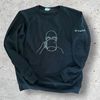 #CWSA Black Eco Blend Fleece Crew Sweatshirt